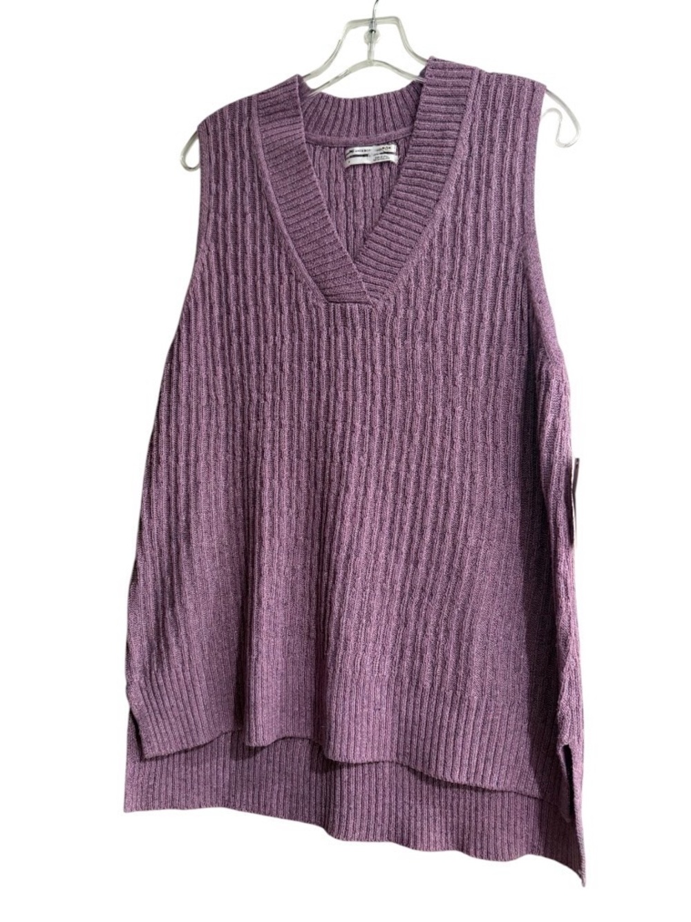 Anthropologie Lavender Sweater Vest Size Small NWT!